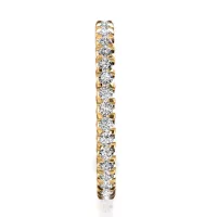Yellow Gold Eternity Diamond Ring MEISTER