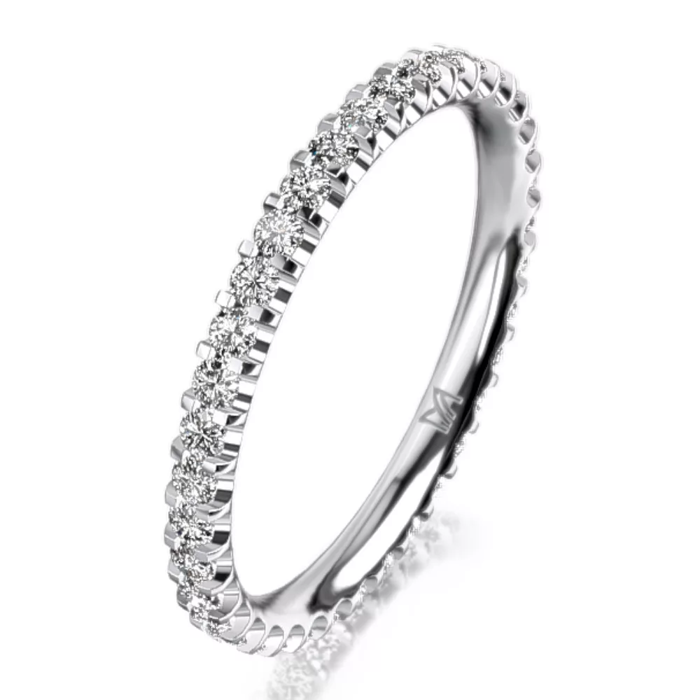 Platinum Eternity Diamond Ring MEISTER
