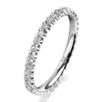 Platinum Eternity Diamond Ring MEISTER