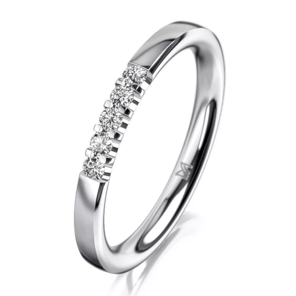 Platinum Eternity Diamond Ring MEISTER