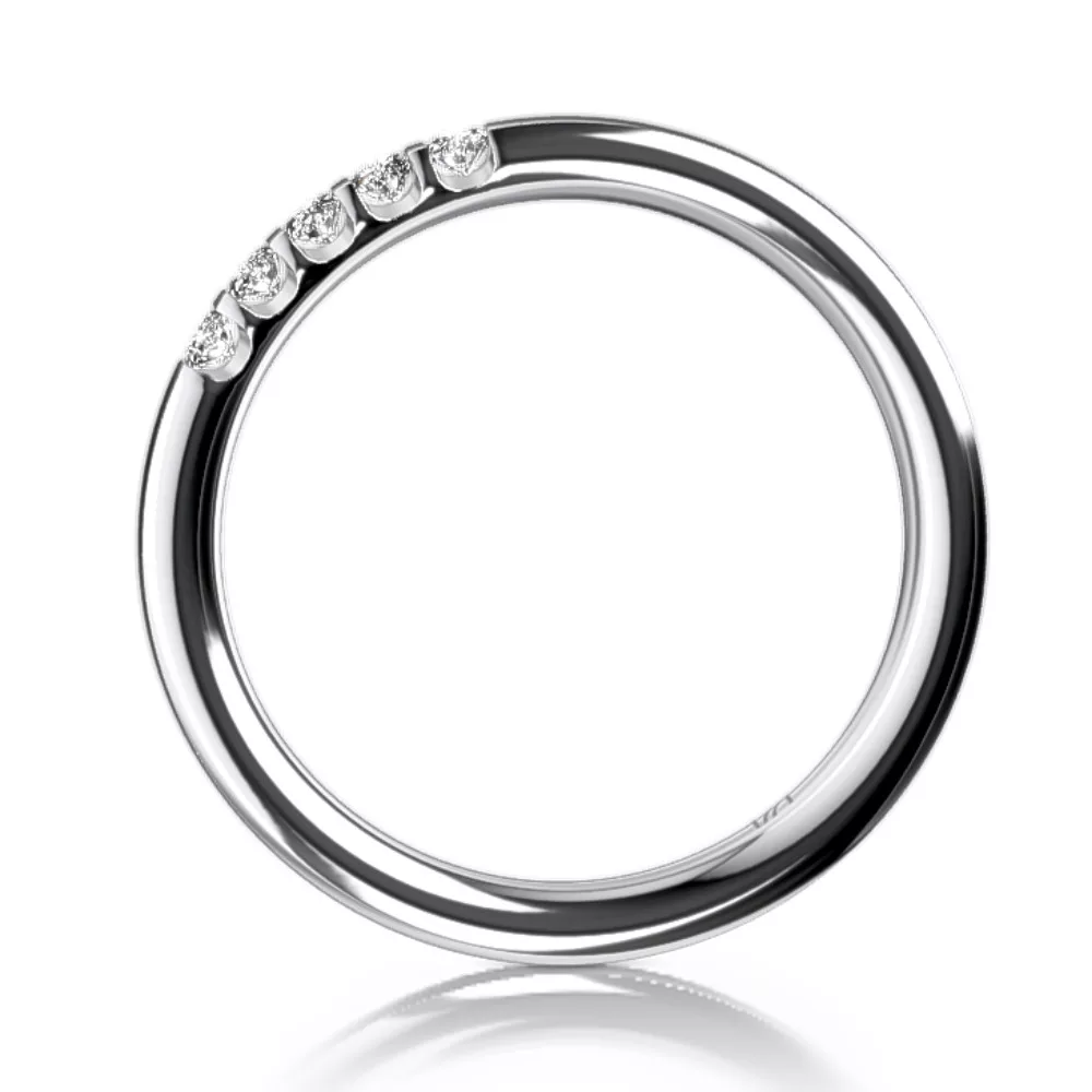Platinum Eternity Diamond Ring MEISTER