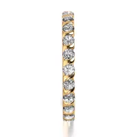 Yellow Gold Eternity Diamond Ring MEISTER