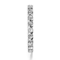 Platinum Eternity Diamond Ring MEISTER