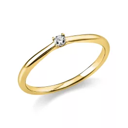 Yellowgold Diamond Ring