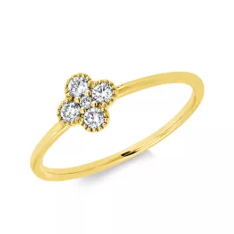 Yellowgold Diamond Ring