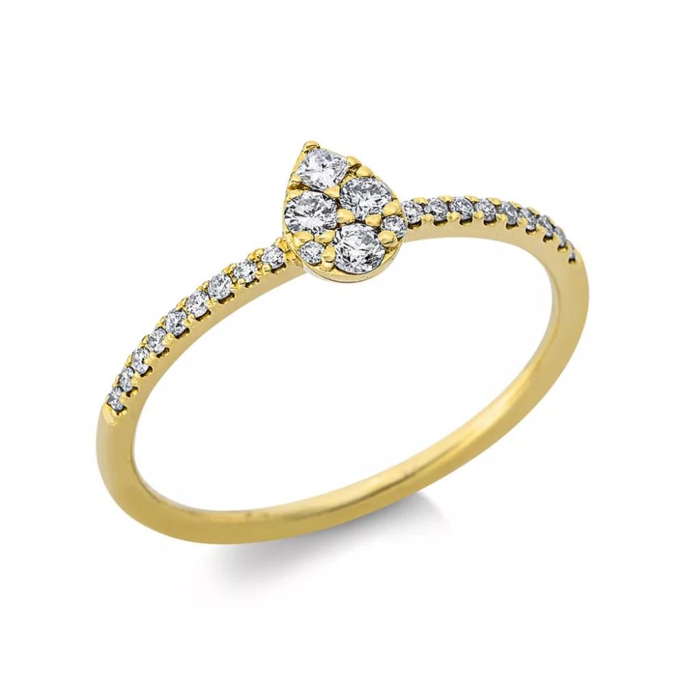 Yellowgold Diamond Ring