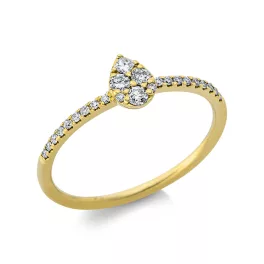 Yellowgold Diamond Ring