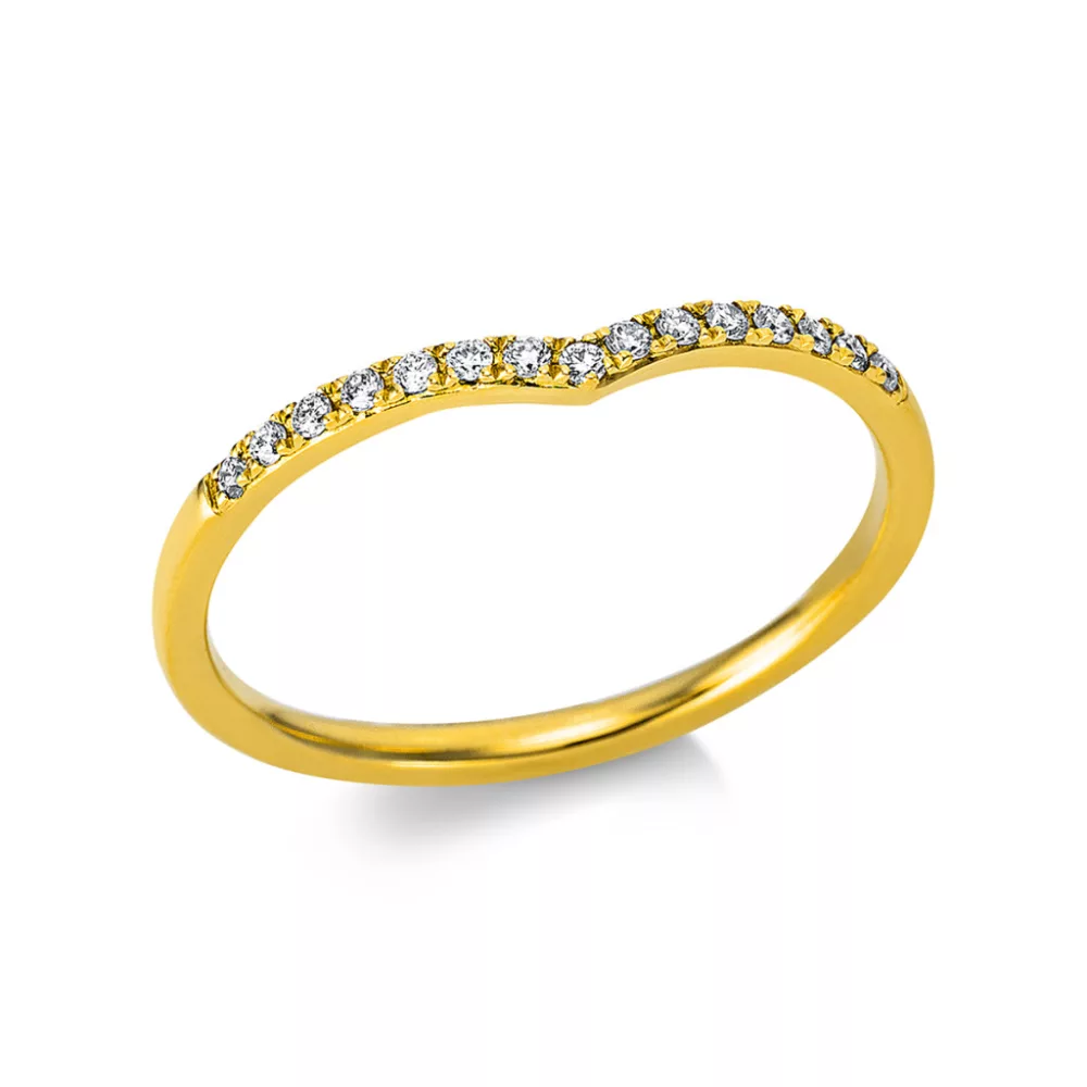 Yellowgold Diamond Ring