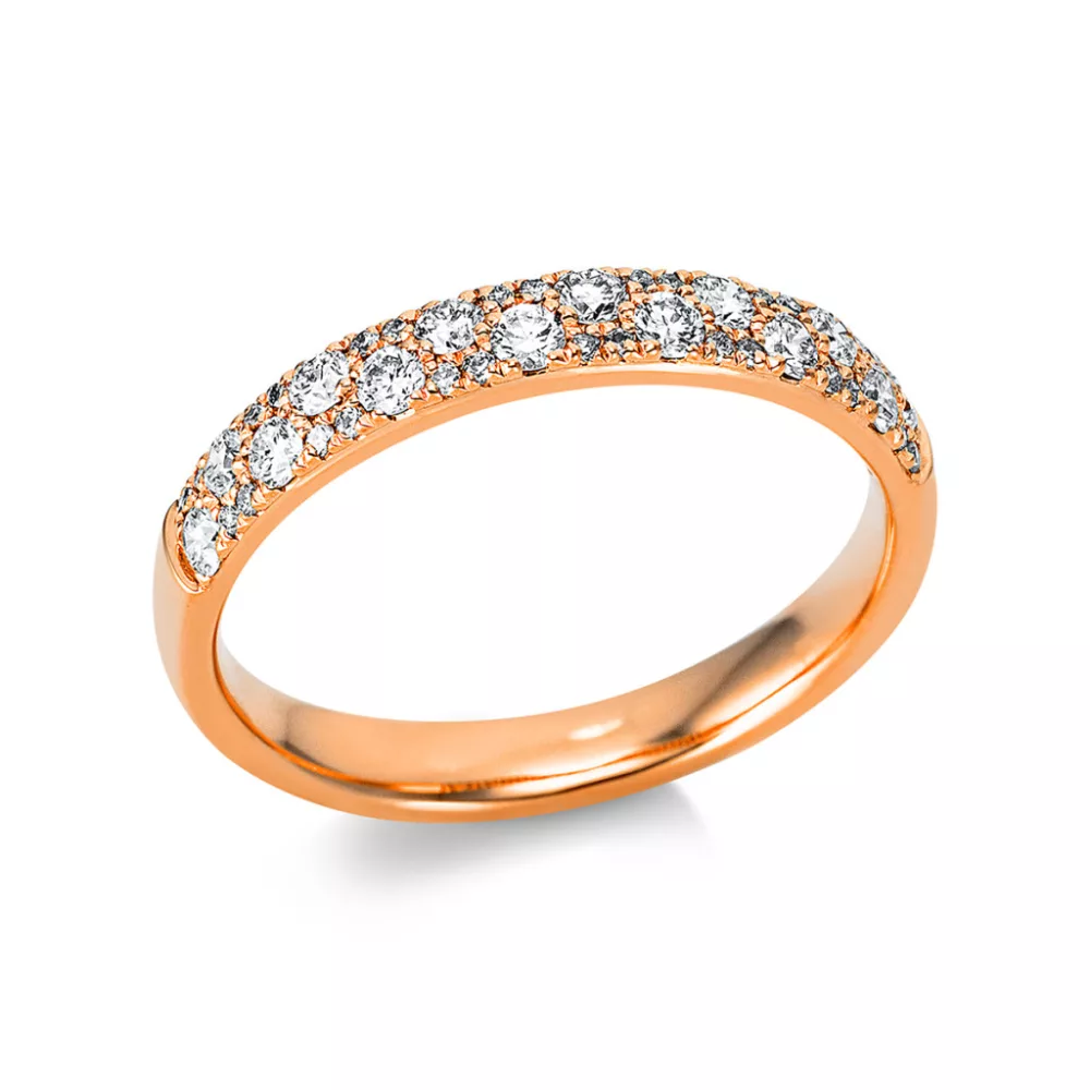Vörösarany Gyémánt Gyűrű