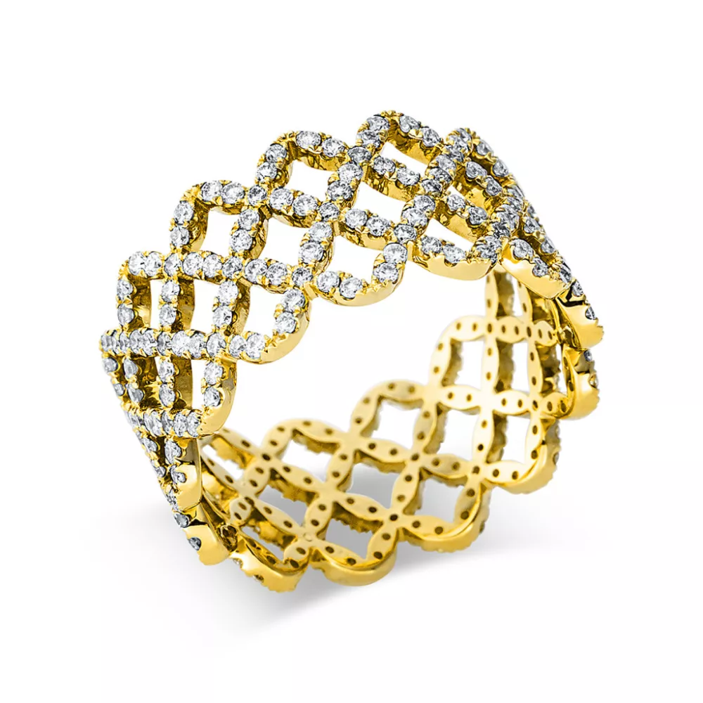 Yellowgold Diamond Ring