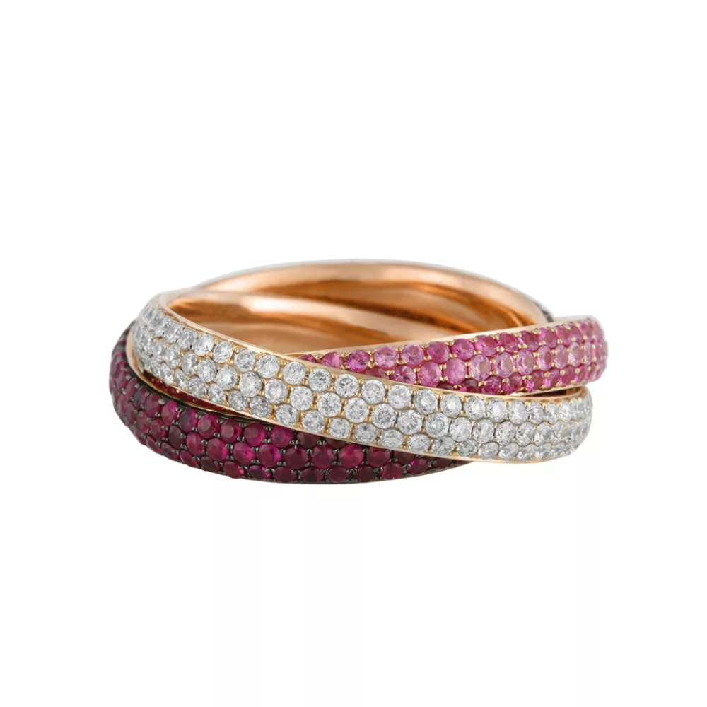 Redgold Ruby Ring