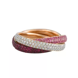 Redgold Ruby Ring
