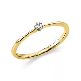 Yellowgold Diamond Ring