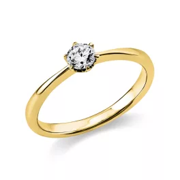 Yellowgold Diamond Ring