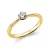 Yellowgold Diamond Ring