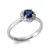 Whitegold Sapphire Ring