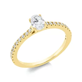 Yellowgold Diamond Ring