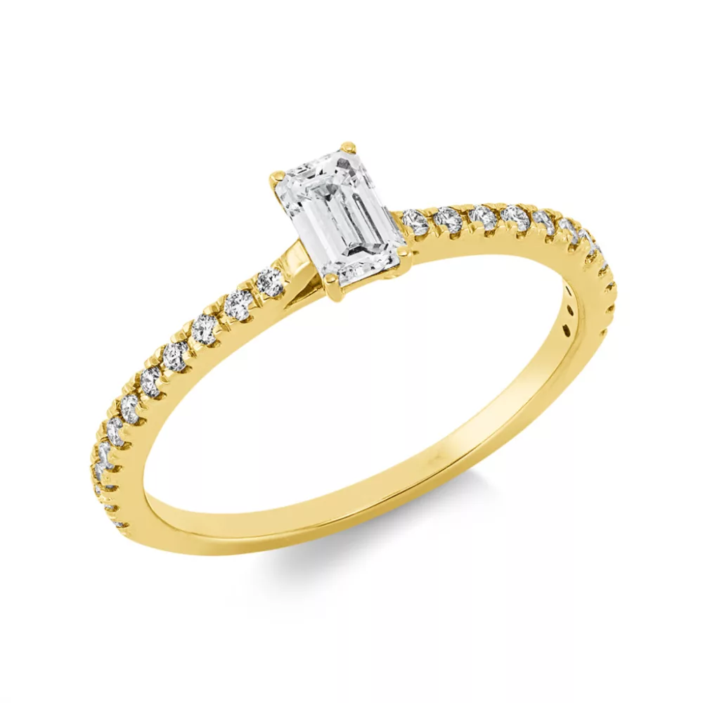 Yellowgold Diamond Ring