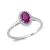 Whitegold Ruby Ring