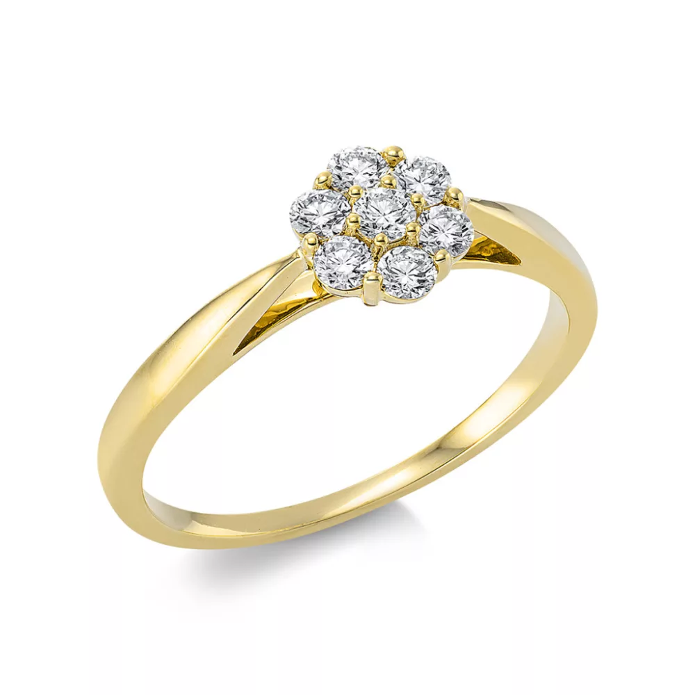Yellowgold Diamond Ring