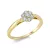 Yellowgold Diamond Ring