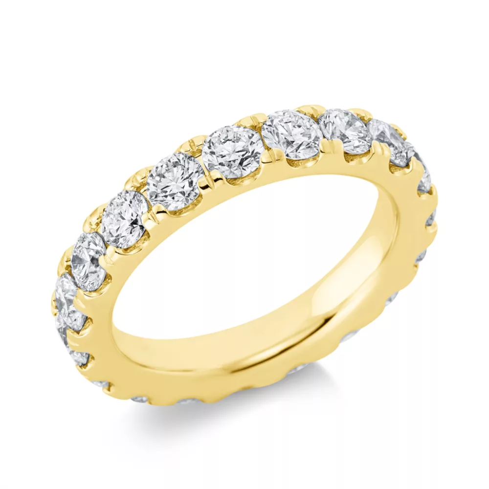Yellowgold Diamond Ring