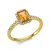 Yellowgold Citrine Ring