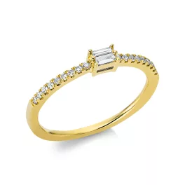 Yellowgold Diamond Ring