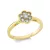 Yellowgold Diamond Ring