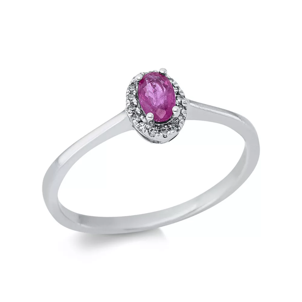 Whitegold Ruby Ring