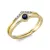 Yellowgold Sapphire Ring