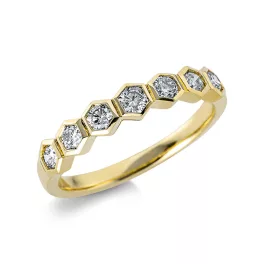 Yellowgold Diamond Ring