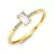 Yellowgold Amethyst Ring