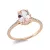 Redgold Morganite Ring