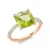 Yellowgold Peridot Ring