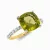Yellowgold Peridot Ring