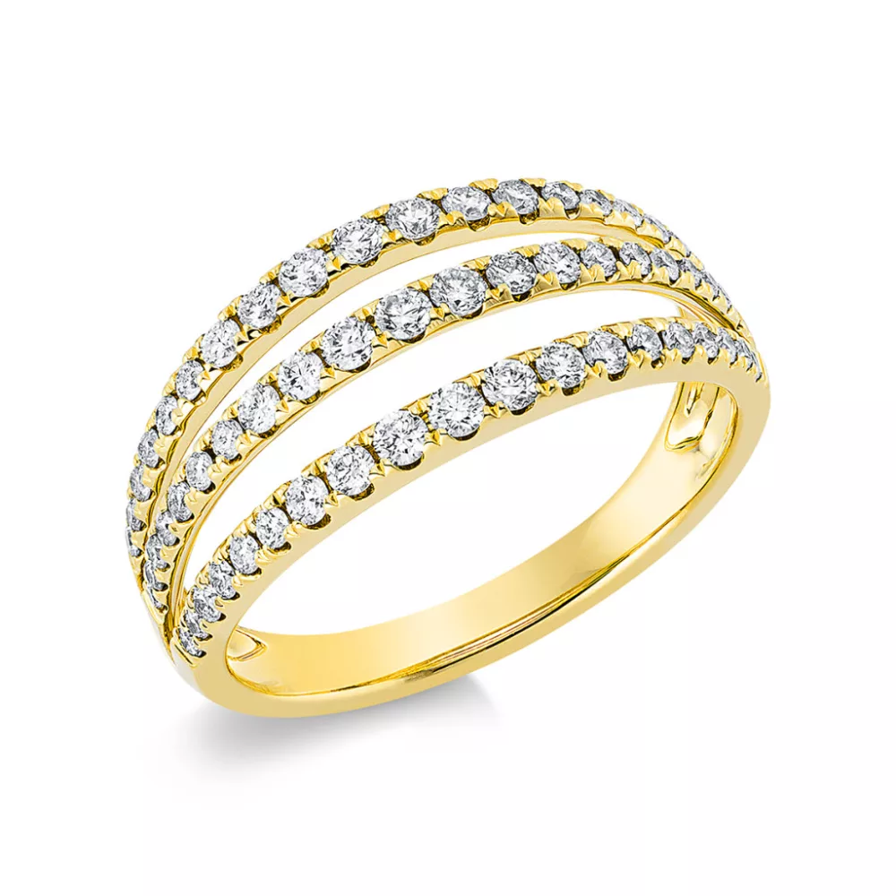 Yellowgold Diamond Ring