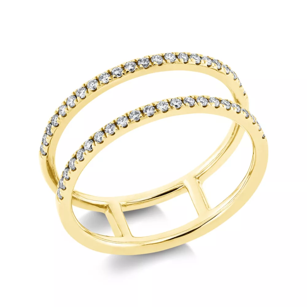 Yellowgold Diamond Ring