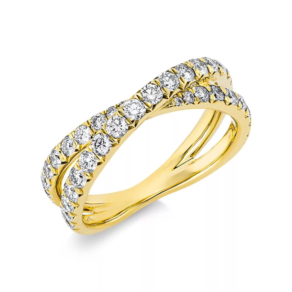 Yellowgold Diamond Ring