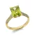 Yellowgold Peridot Ring