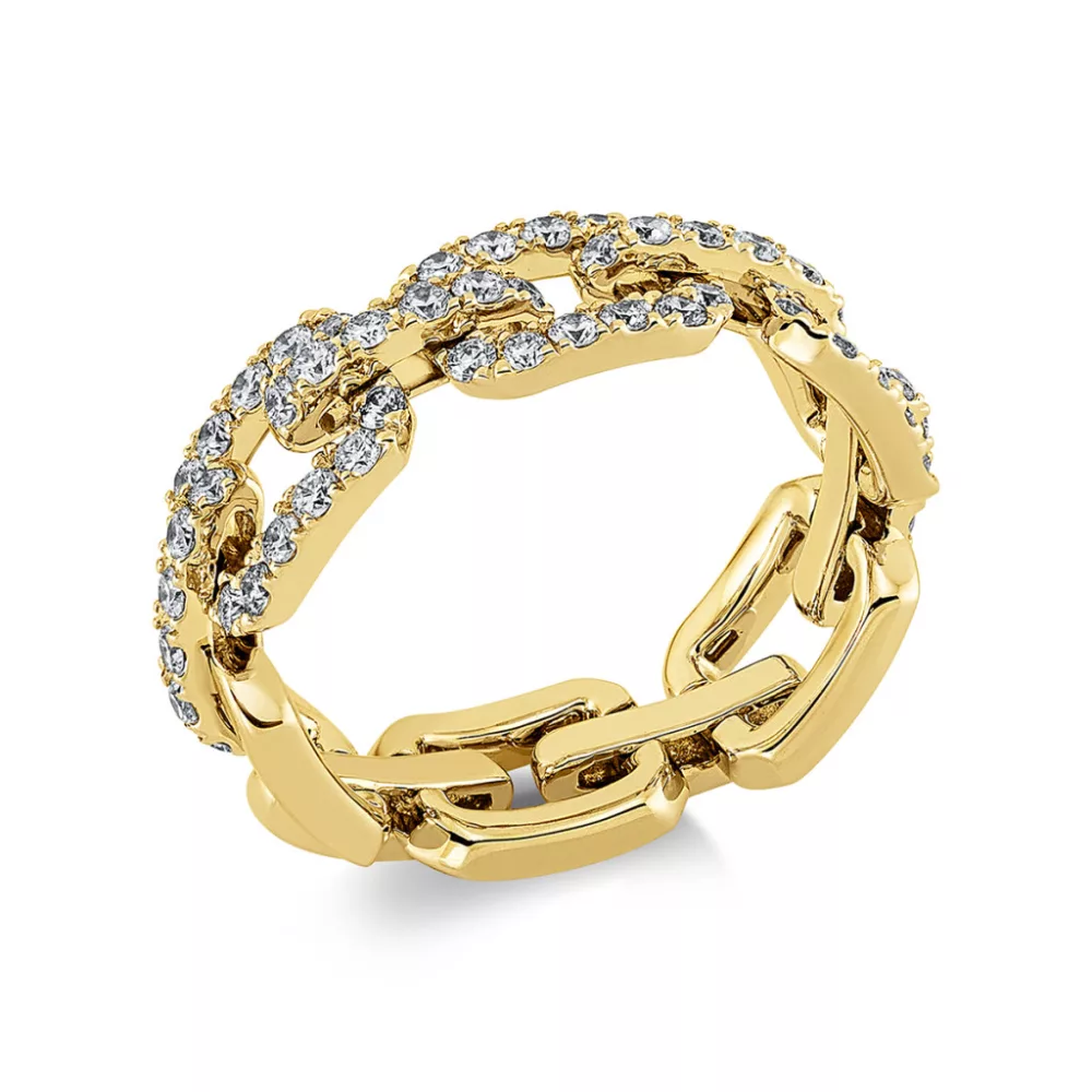 Yellowgold Diamond Ring