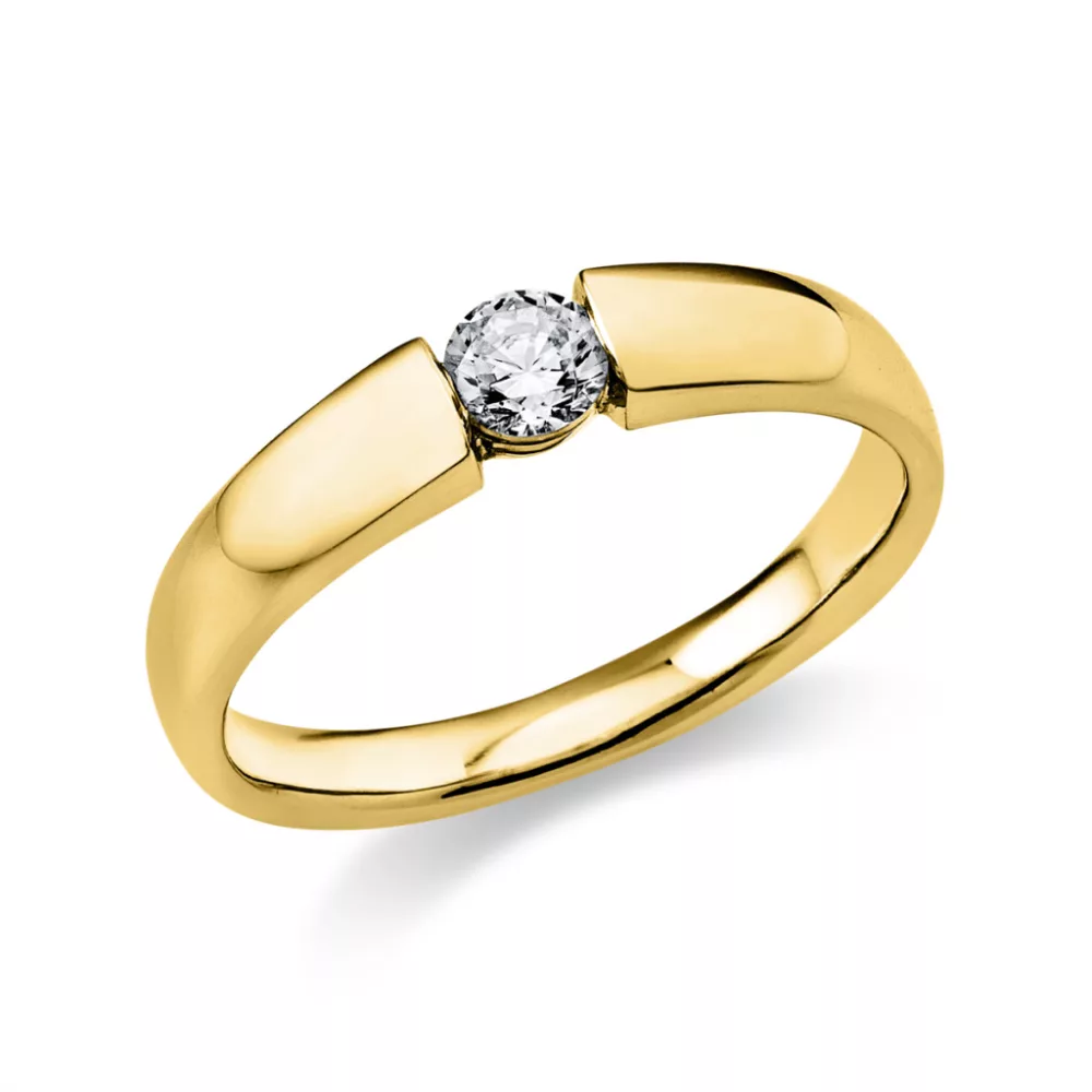 Yellowgold Diamond Ring