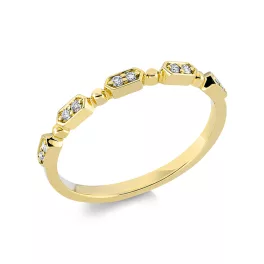 Yellowgold Diamond Ring
