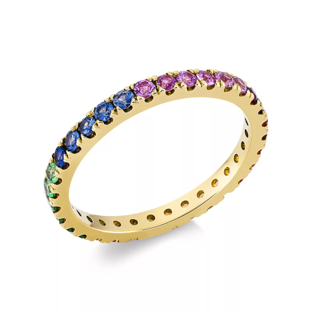 Yellowgold Sapphire Ring