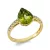 Yellowgold Peridot Ring