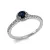 Whitegold Sapphire Ring