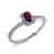 Whitegold Ruby Ring