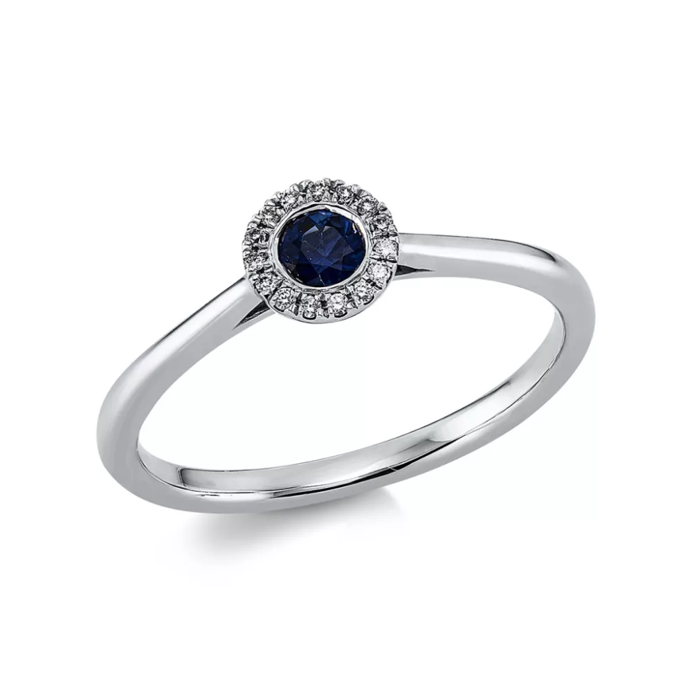 Whitegold Sapphire Ring