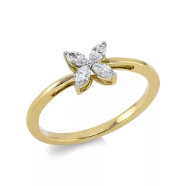 Yellowgold Diamond Ring