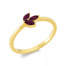 Yellowgold Ruby Ring